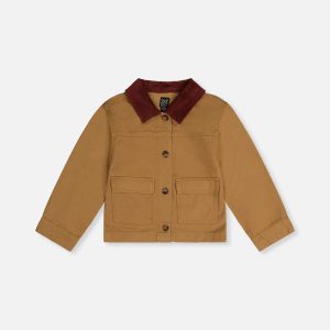 Barn Jacket Brown Yellow