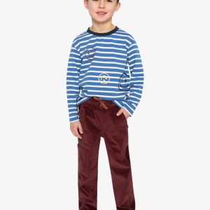 Long Sleeve T-Shirt Blue And White Stripes - Image 5