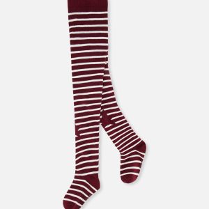 Knit Tights Reddish-Brown - Image 5