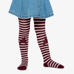 Knit Tights Reddish-Brown - Image 2