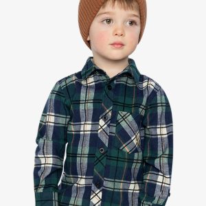 Plaid Shirt Blue And Green - Image 3