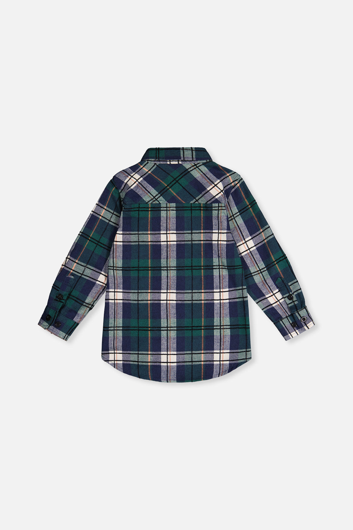 Plaid Shirt Blue And Green - Image 4