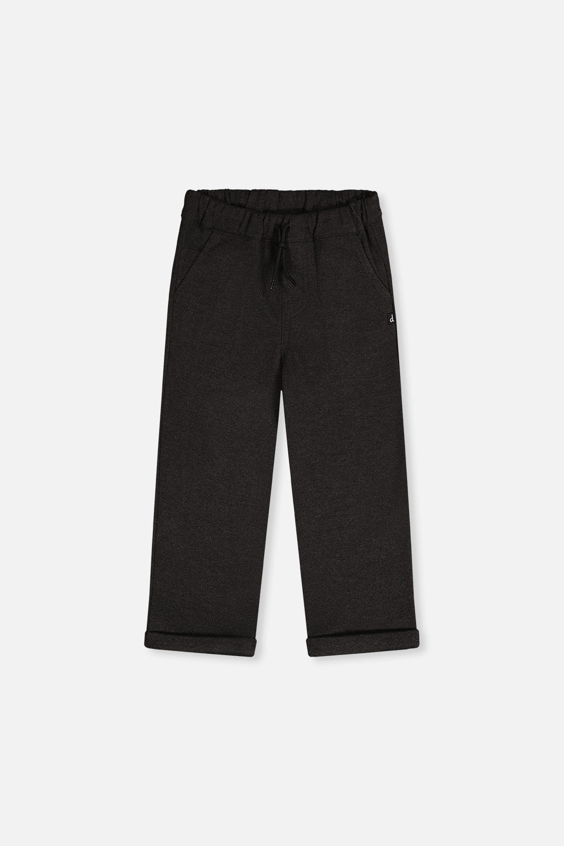 Stretch Twill Pants Black