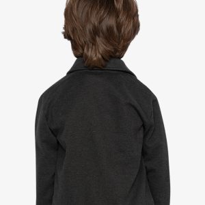 Front Zip Jacket Black - Image 4