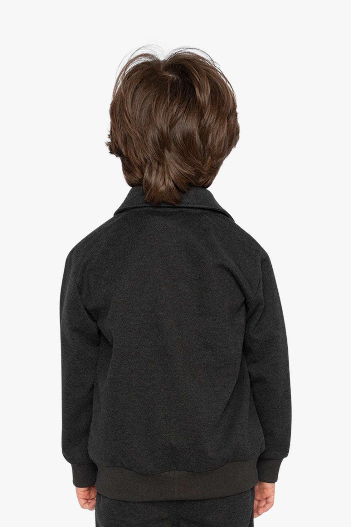 Front Zip Jacket Black - Image 4