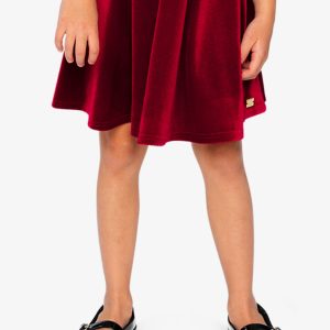 Alternative view of Velvet Skirt Red