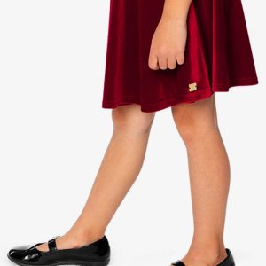 Velvet Skirt Red - Image 3