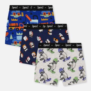 Alternative view of Boxer Pack Of 3 Fun Prints