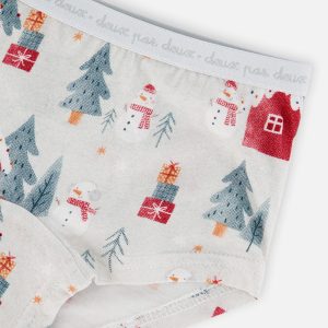 Boyshort Panty Pack Of 3 Holiday Prints - Image 4