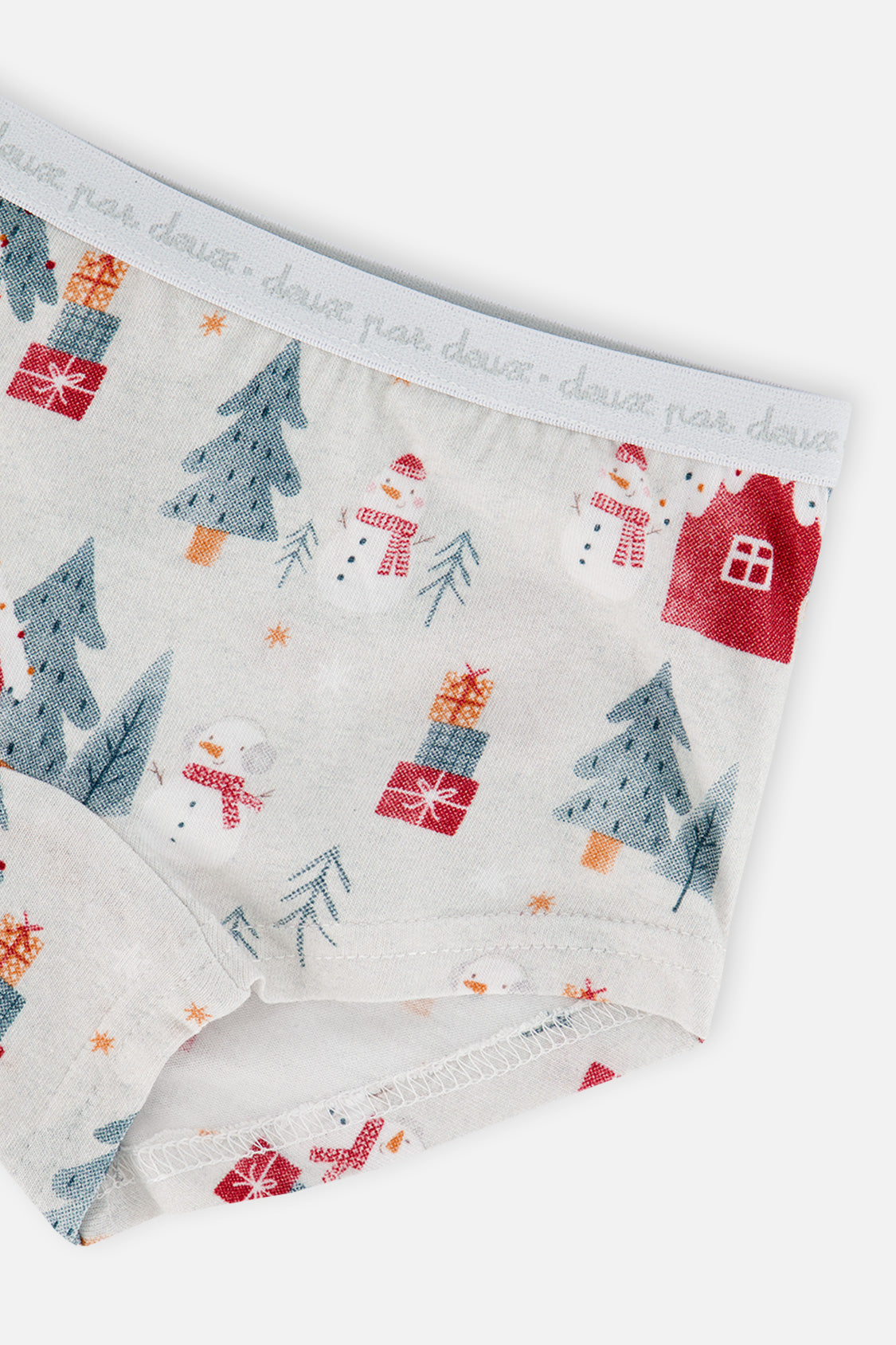 Boyshort Panty Pack Of 3 Holiday Prints - Image 4