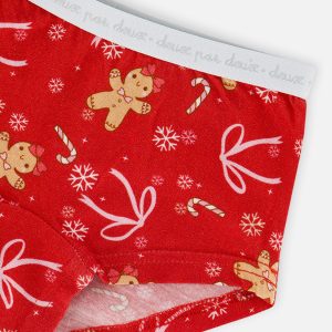 Boyshort Panty Pack Of 3 Holiday Prints - Image 5