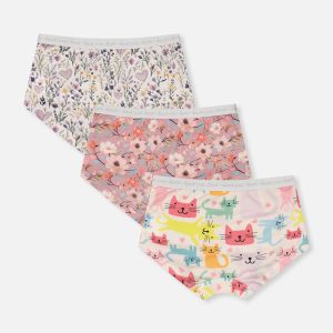 Alternative view of Boyshort Panty Pack Of 3 Feminine Prints