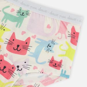 Boyshort Panty Pack Of 3 Feminine Prints - Image 3