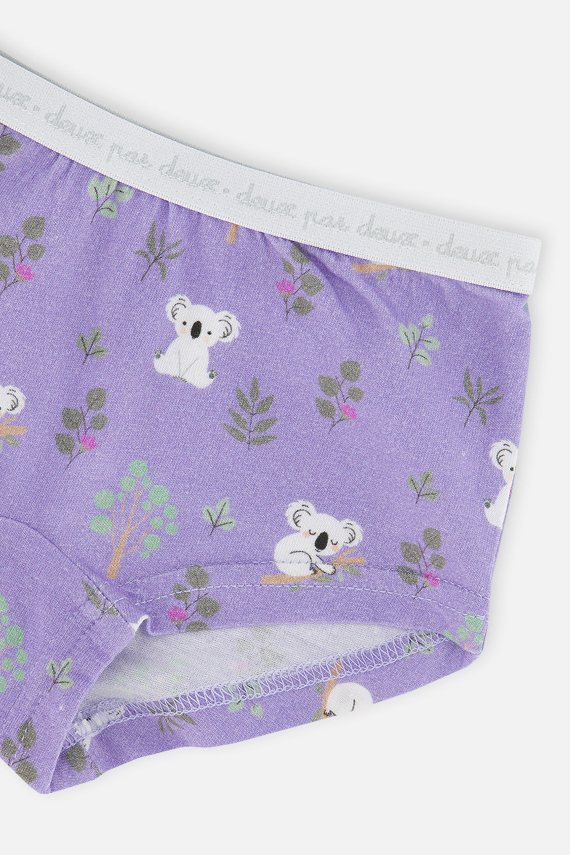 Boyshort Panty Pack Of 3 Pink Floral Prints - Image 4