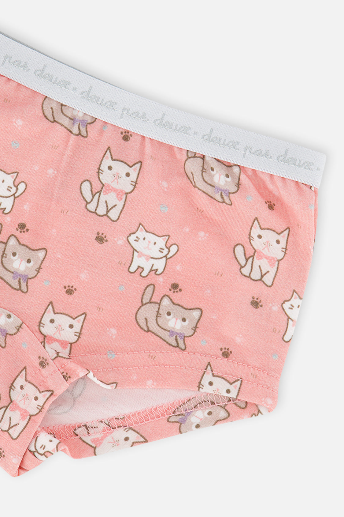 Boyshort Panty Pack Of 3 Pink Floral Prints - Image 5
