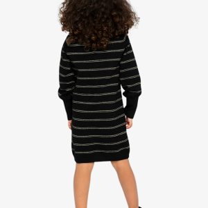 Knitted Dress Black And Gold - Image 4