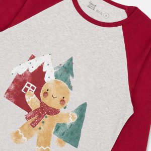 Alternative view of Women Two Piece Christmas Pajama Set Holiday Print