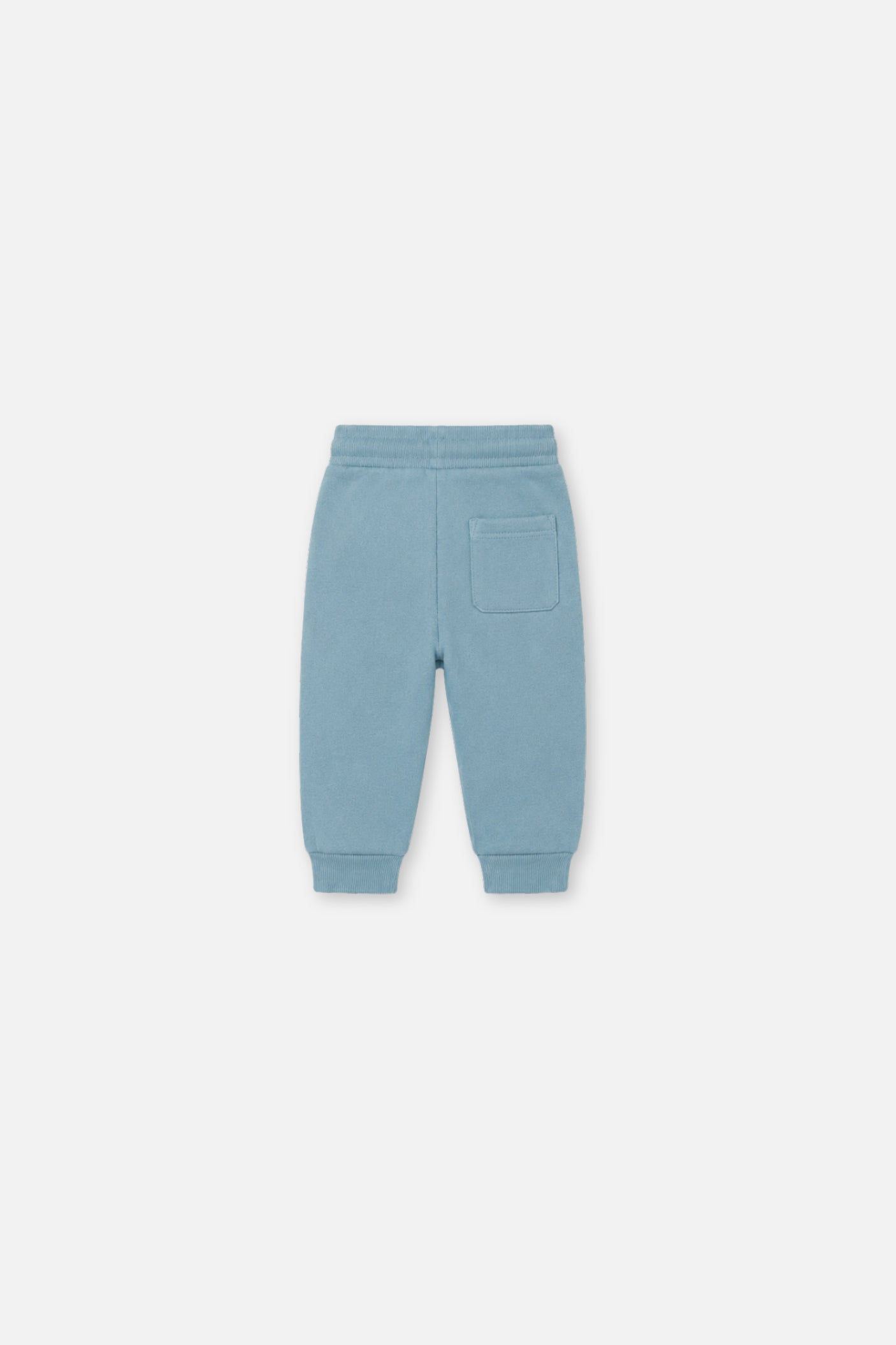 Baby Fleece Sweatpants Pale Turquoise - Image 2