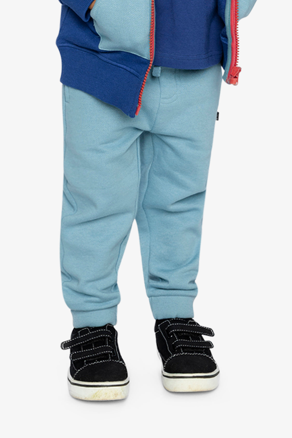 Fleece Sweatpants Pale Turquoise - Image 2