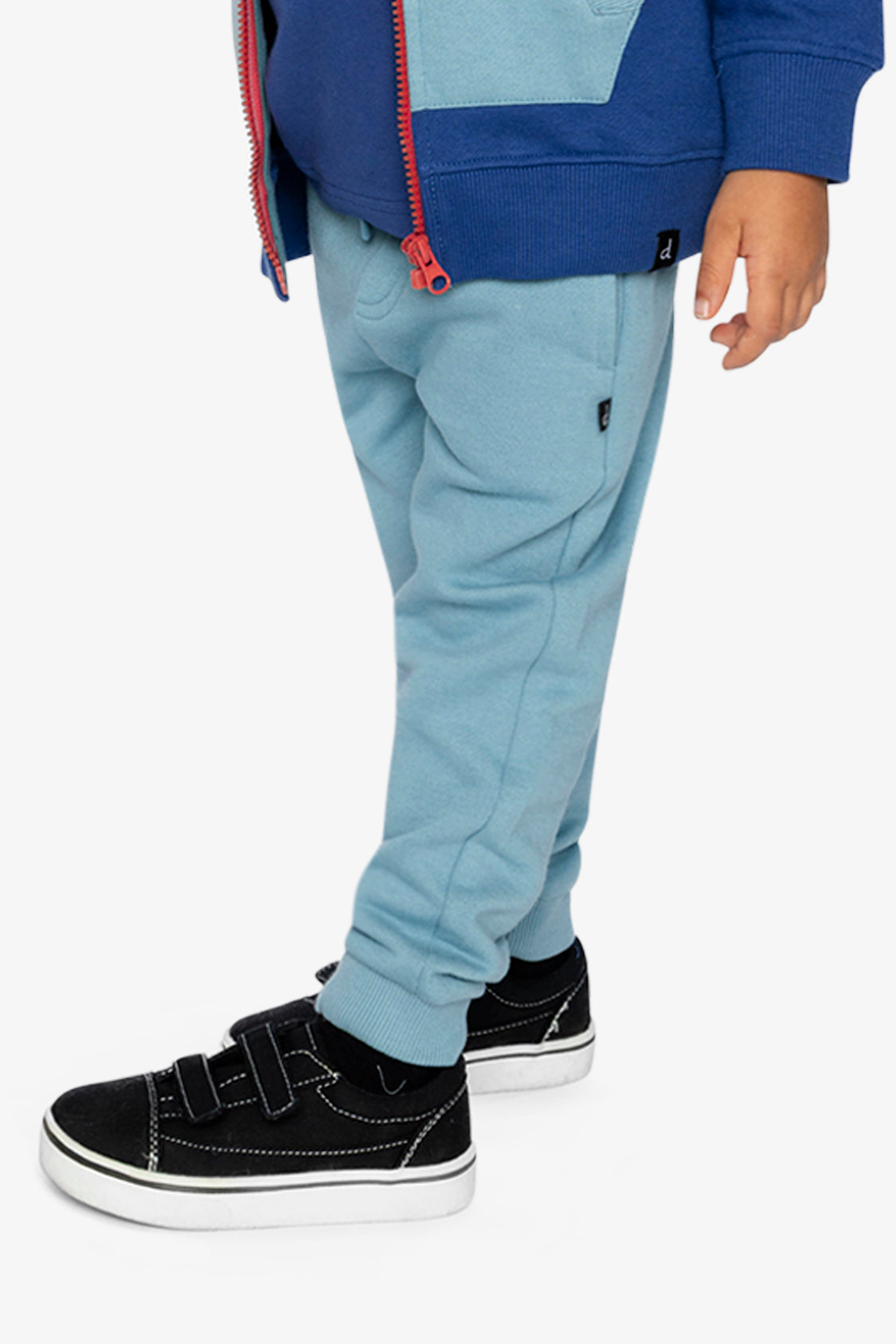 Fleece Sweatpants Pale Turquoise - Image 3