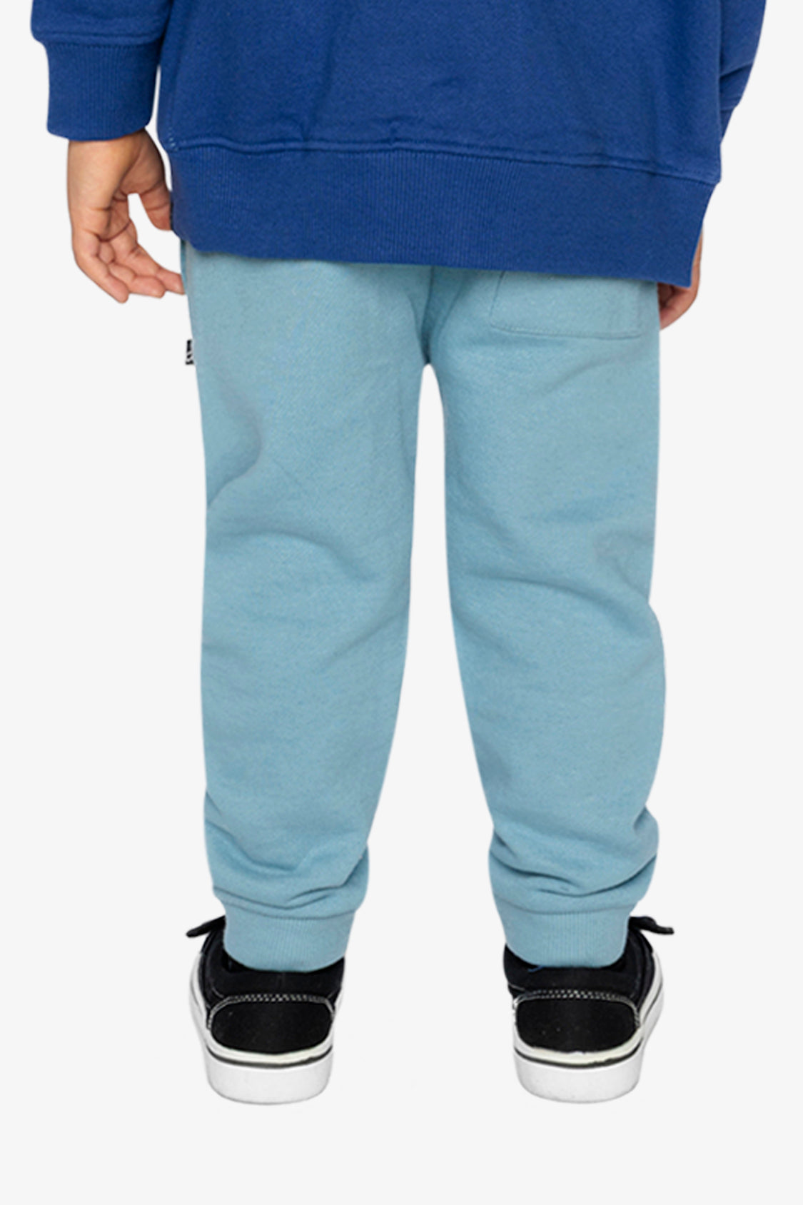 Fleece Sweatpants Pale Turquoise - Image 4