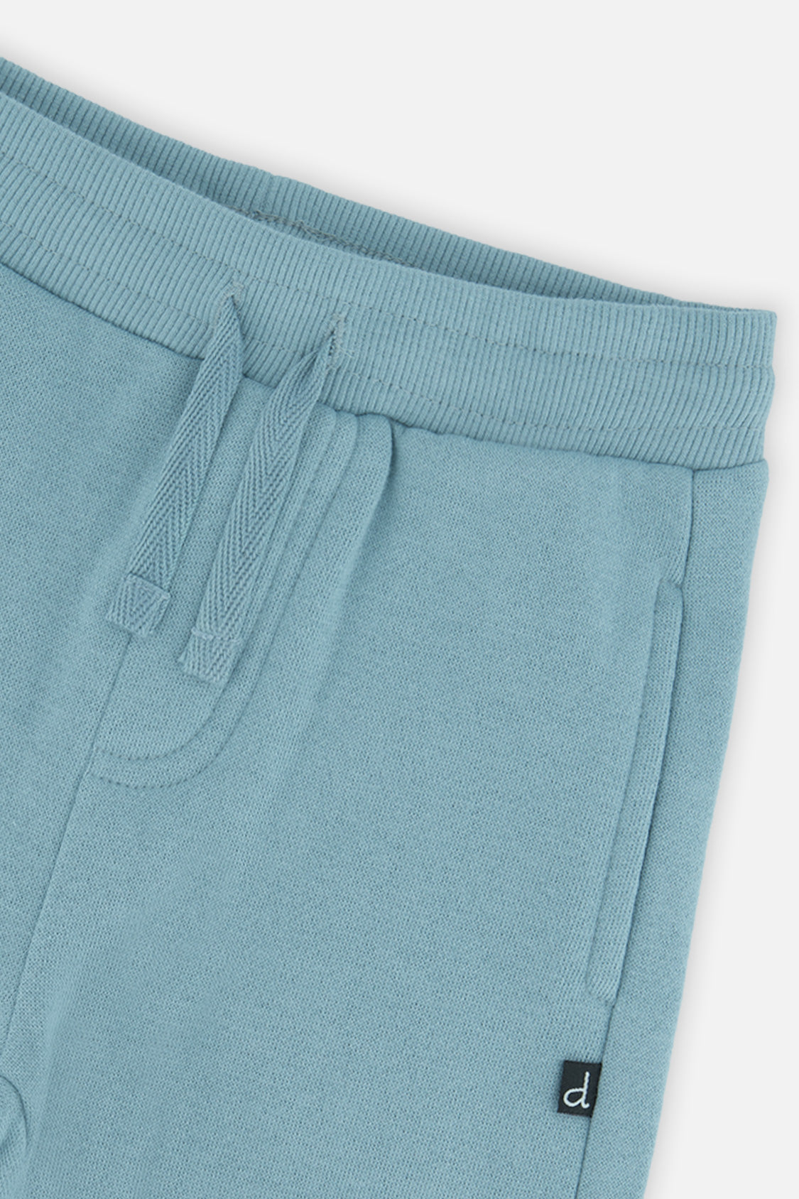 Baby Fleece Sweatpants Pale Turquoise - Image 3
