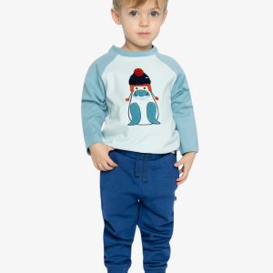 Fleece Sweatpants Blue - Image 5