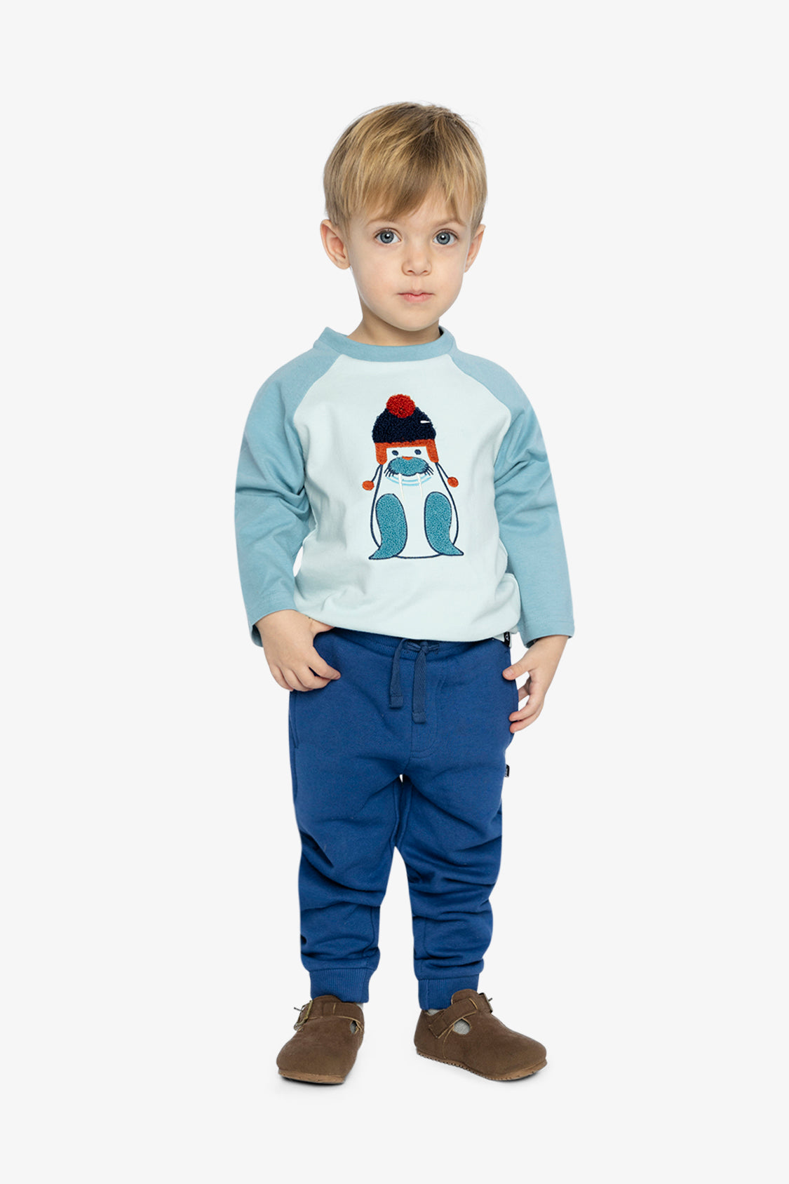 Fleece Sweatpants Blue - Image 5
