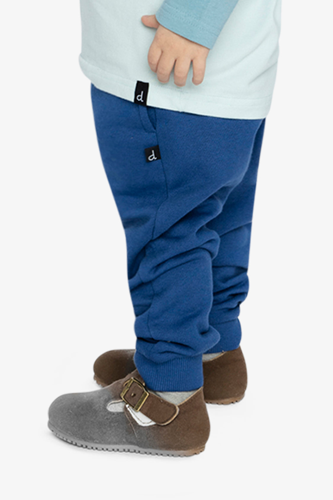 Fleece Sweatpants Blue - Image 3
