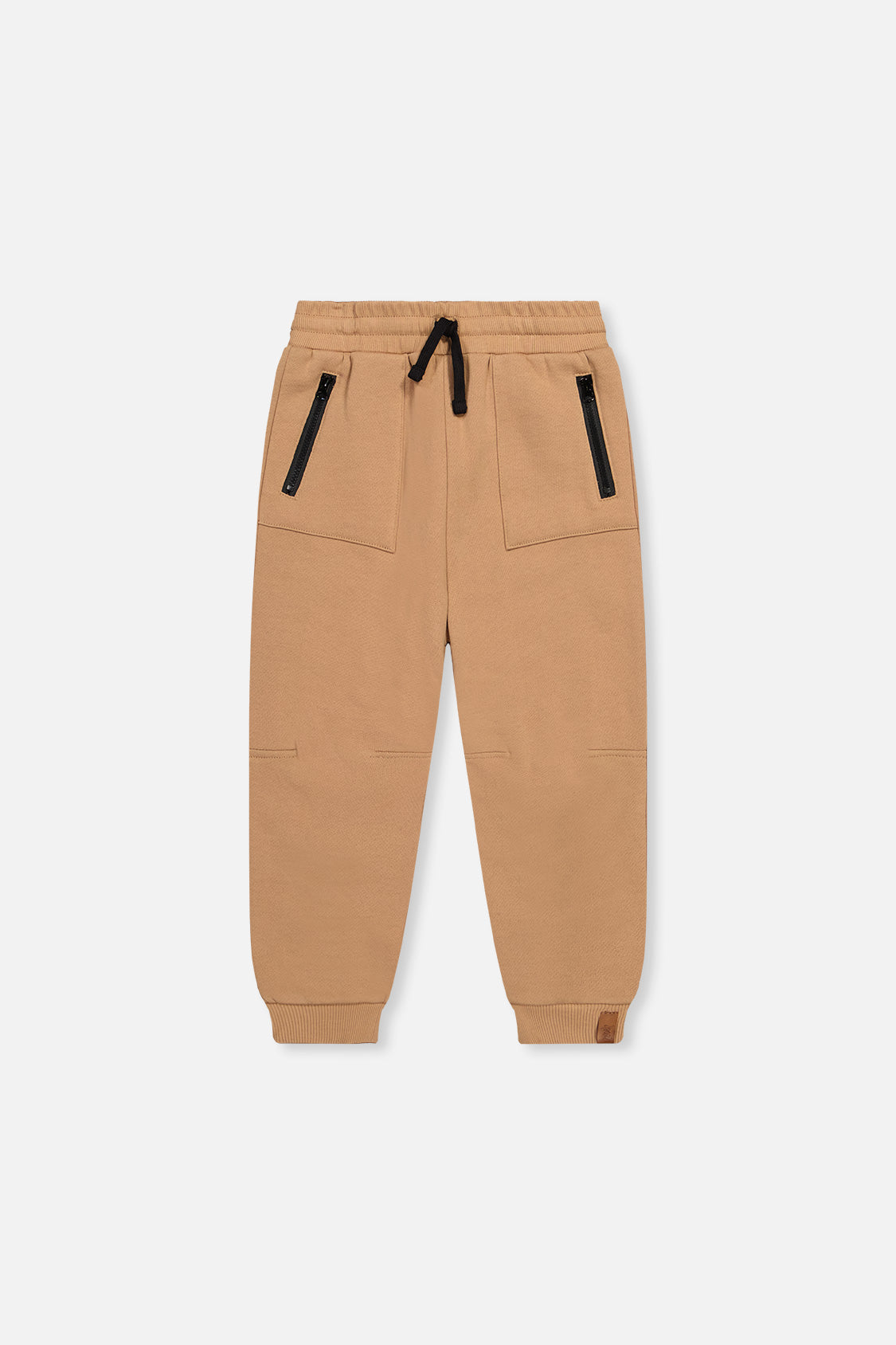 Fleece Sweatpants With Pockets Brown Tannin - Image 13