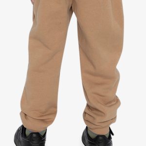 Fleece Sweatpants With Pockets Brown Tannin - Image 4
