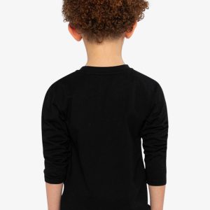 Long Sleeve T-Shirt Black And Green - Image 4