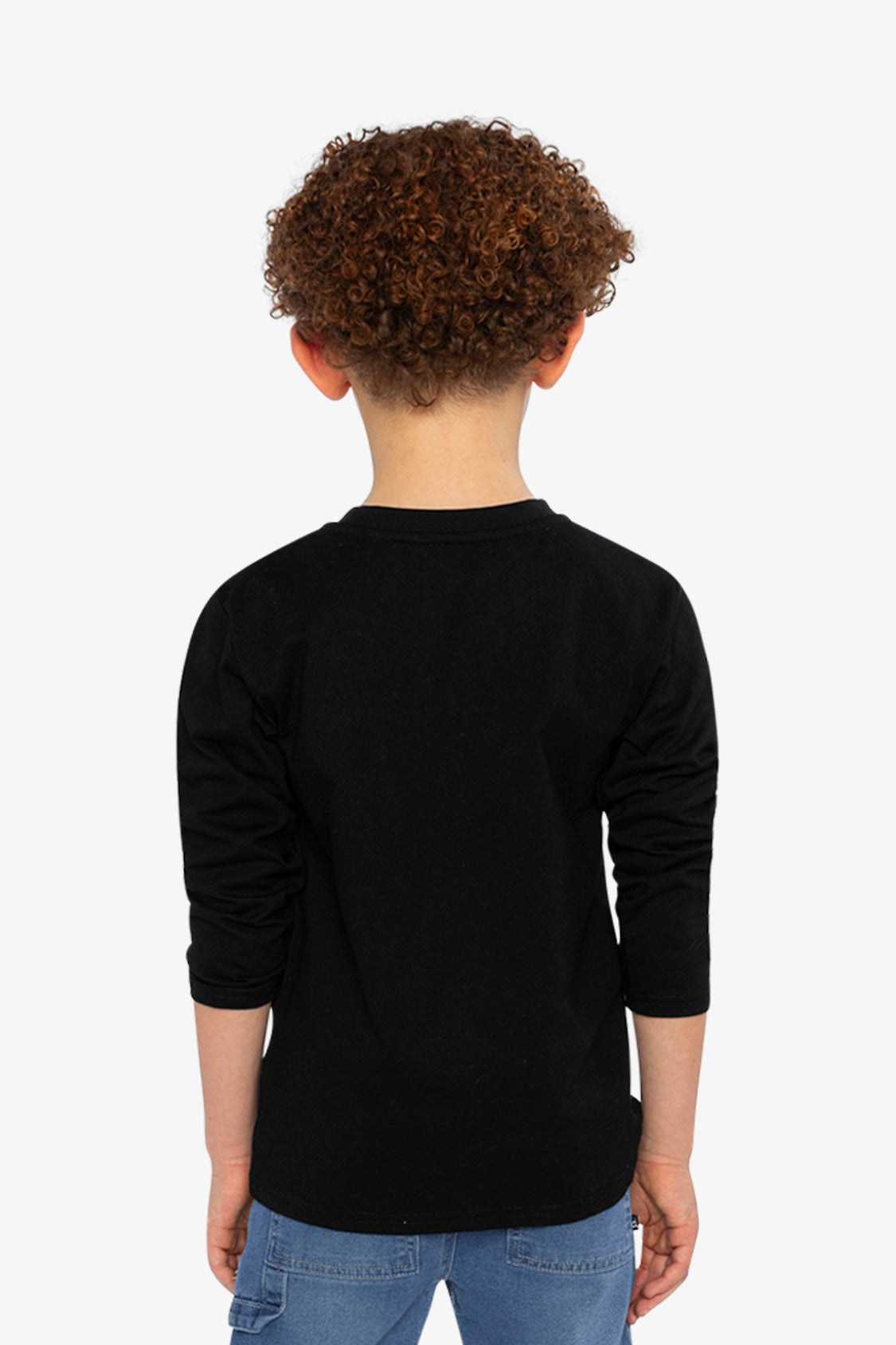 Long Sleeve T-Shirt Black And Green - Image 4