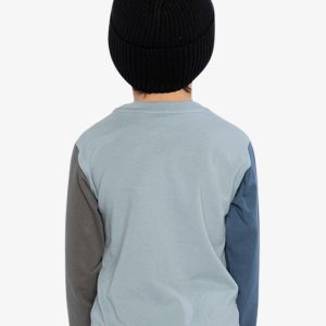 Long Sleeve Organic Cotton T-Shirt Sky Blue - Image 4