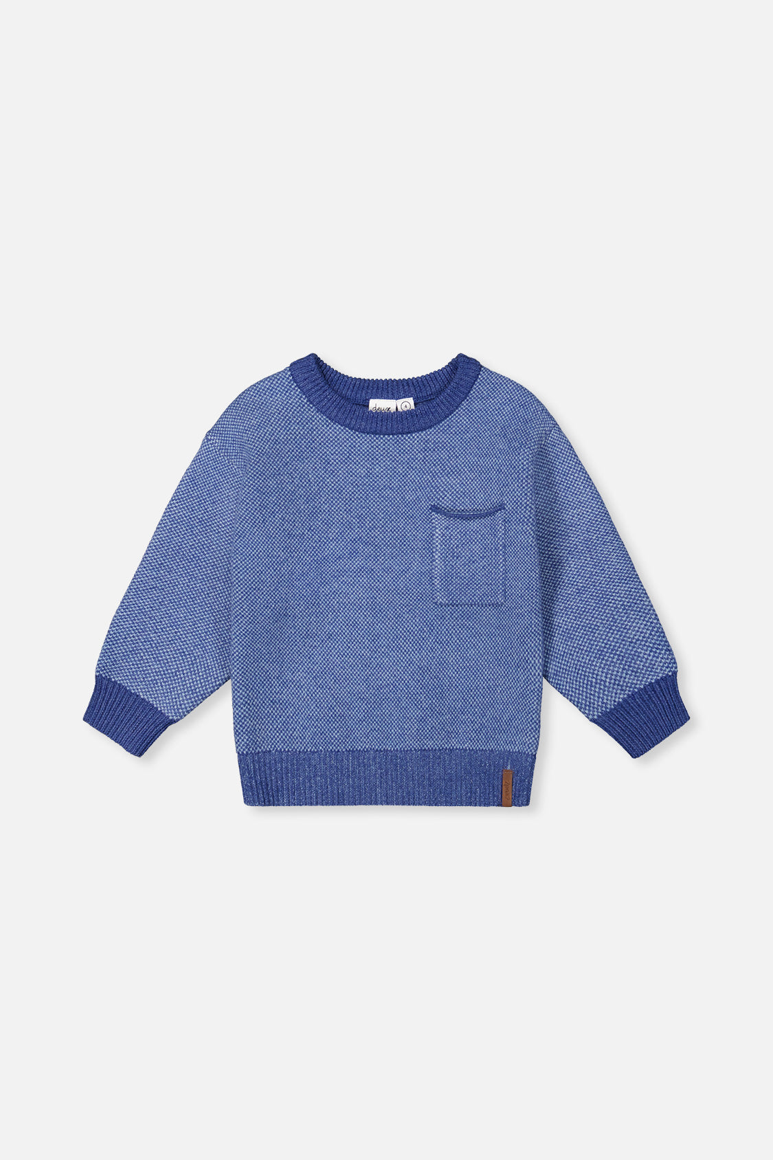 Knit Sweater Blue - Image 10