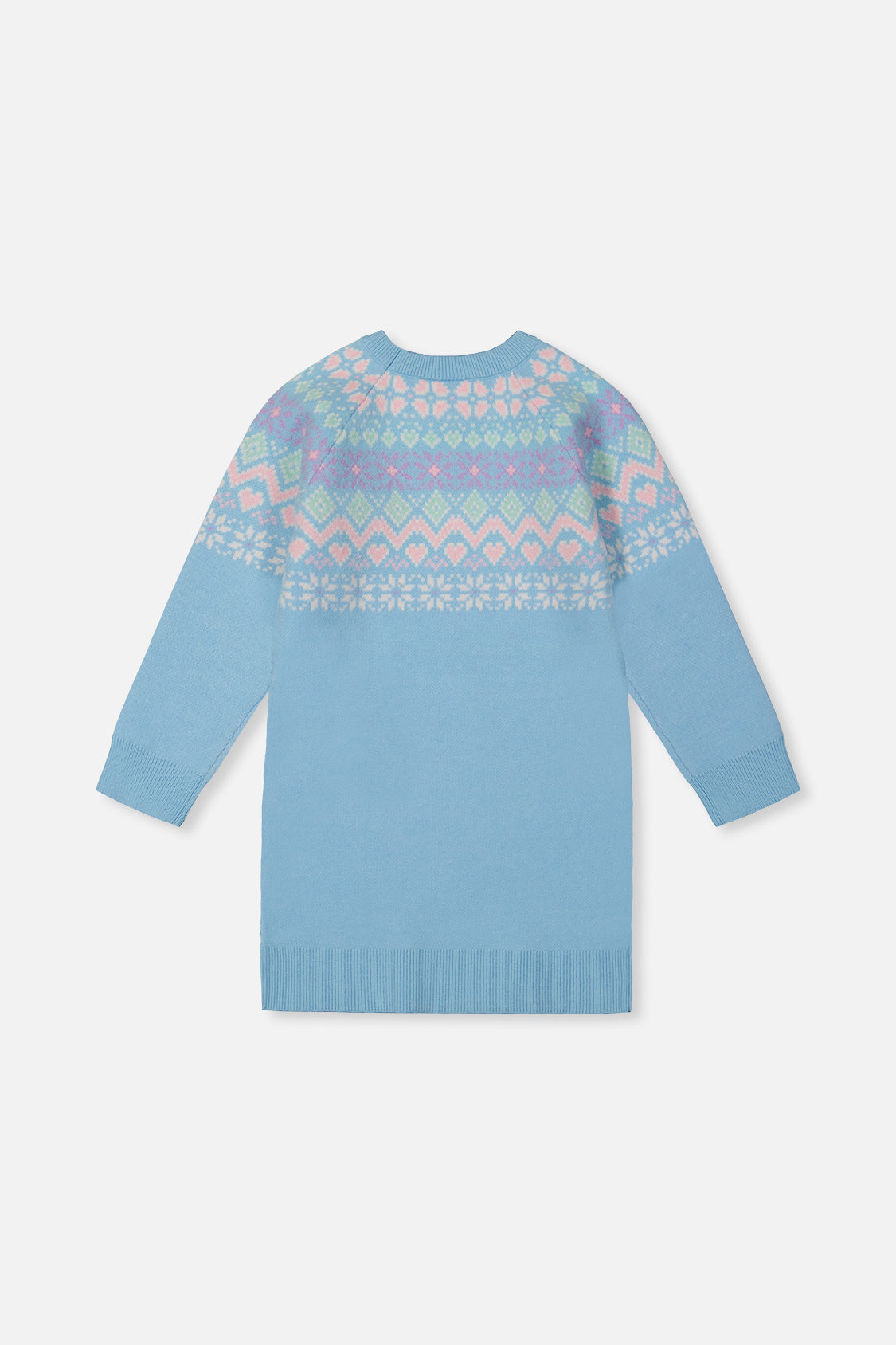 Knit Dress Light Blue - Image 2