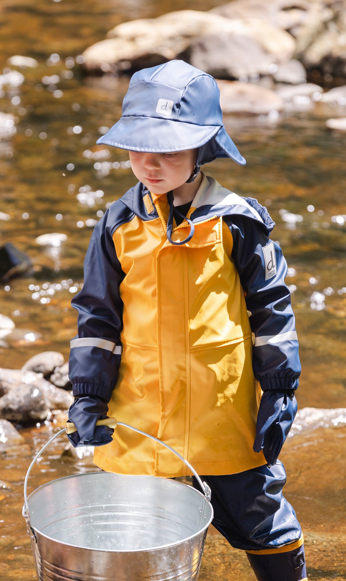 Rain Jacket Yellow - Image 2