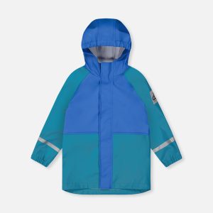 Rain Jacket Dark Turquoise