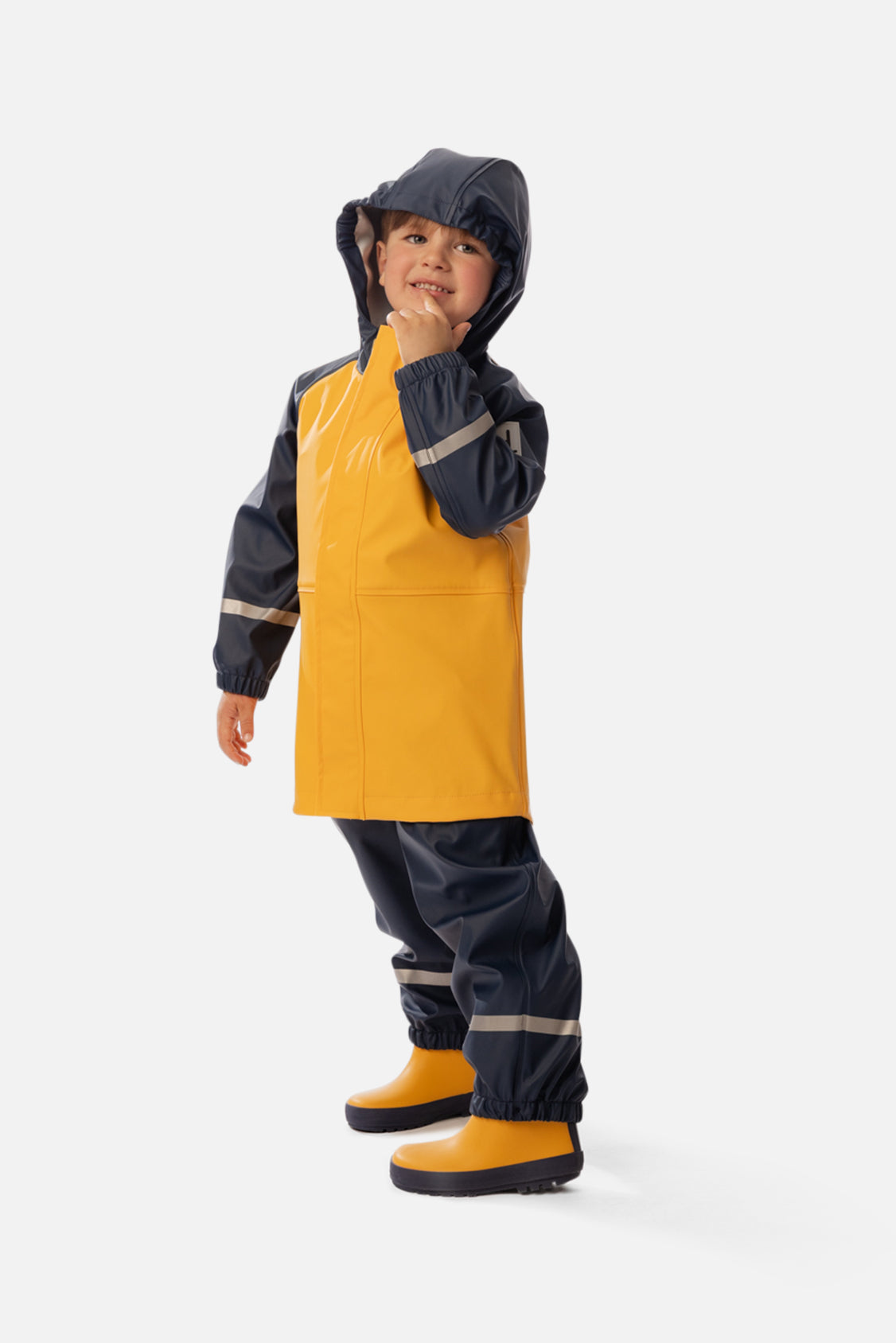 Rain Jacket Yellow - Image 4