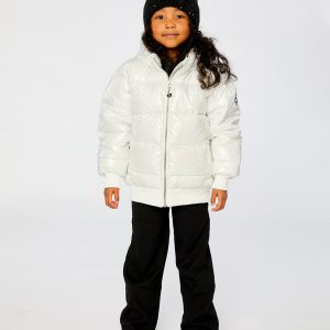 Alternative view of Winter Puffy Jacket White Glitter