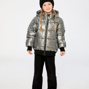 Alternative view of Winter Puffy Jacket Black Glitter
