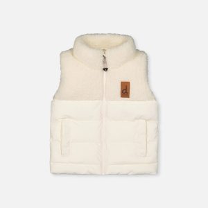 Sleeveless Mid-Season Vest Off-White - Image 14