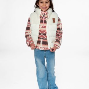 Alternative view of Sleeveless Mid-Season Vest Off-White