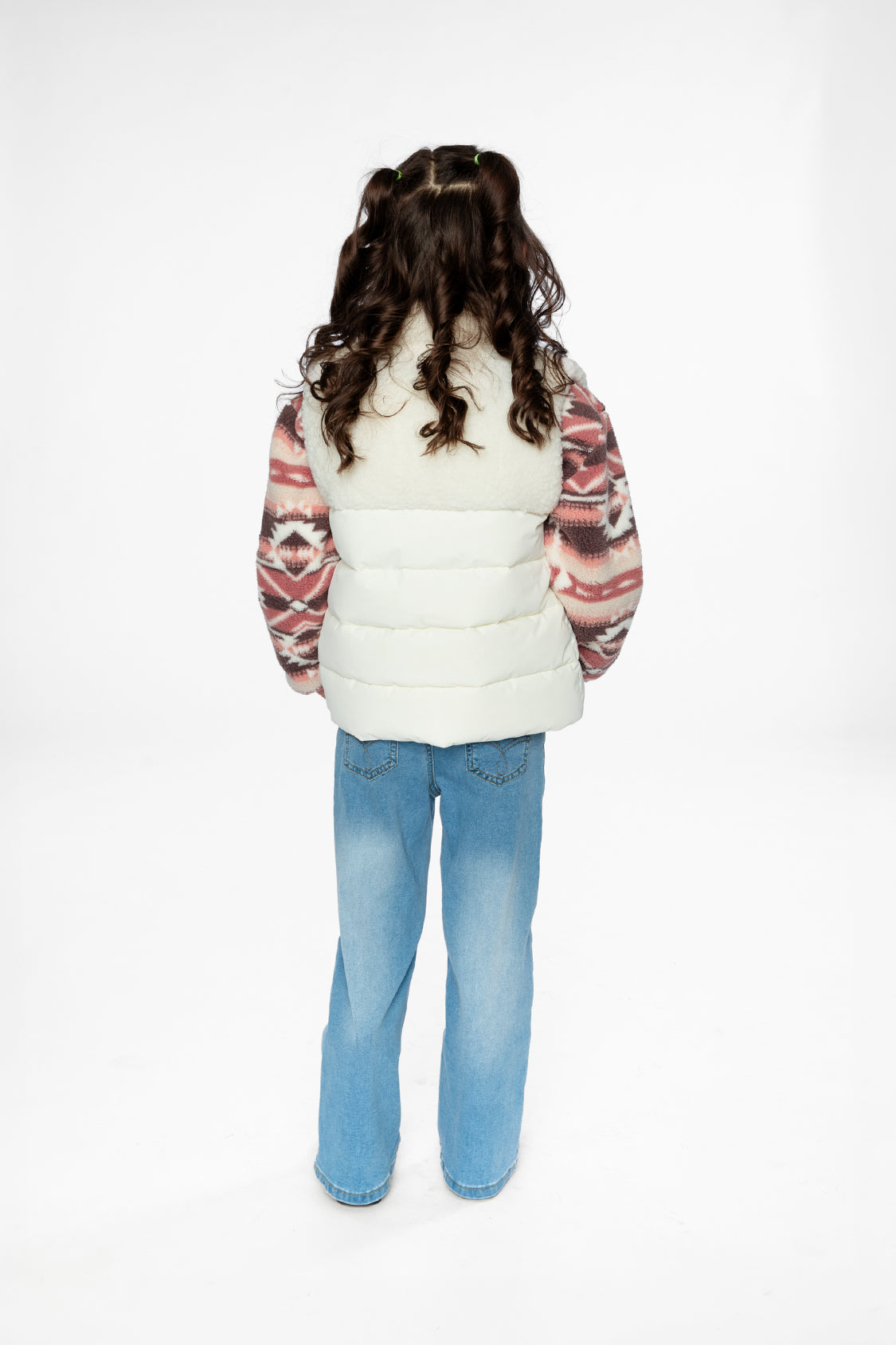 Sleeveless Mid-Season Vest Off-White - Image 4
