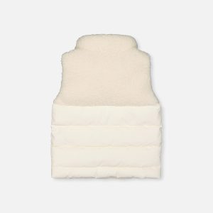 Sleeveless Mid-Season Vest Off-White - Image 5