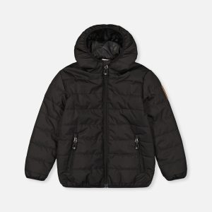 Insulating Quilted Mid-Season Jacket Black - Image 6