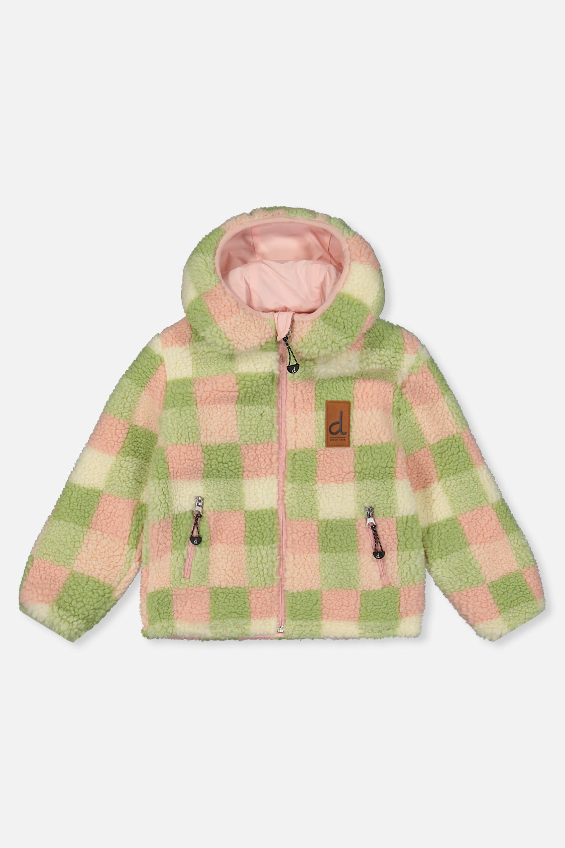 Baby Reversible Mid-Season Jacket Pale Dusty Pink - Image 2