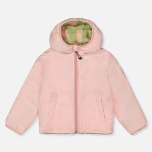 Baby Reversible Mid-Season Jacket Pale Dusty Pink - Image 3