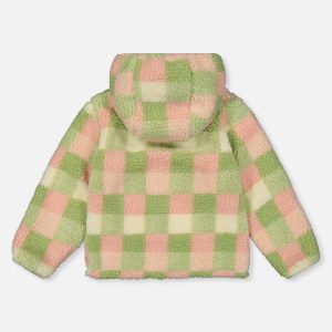 Baby Reversible Mid-Season Jacket Pale Dusty Pink - Image 4