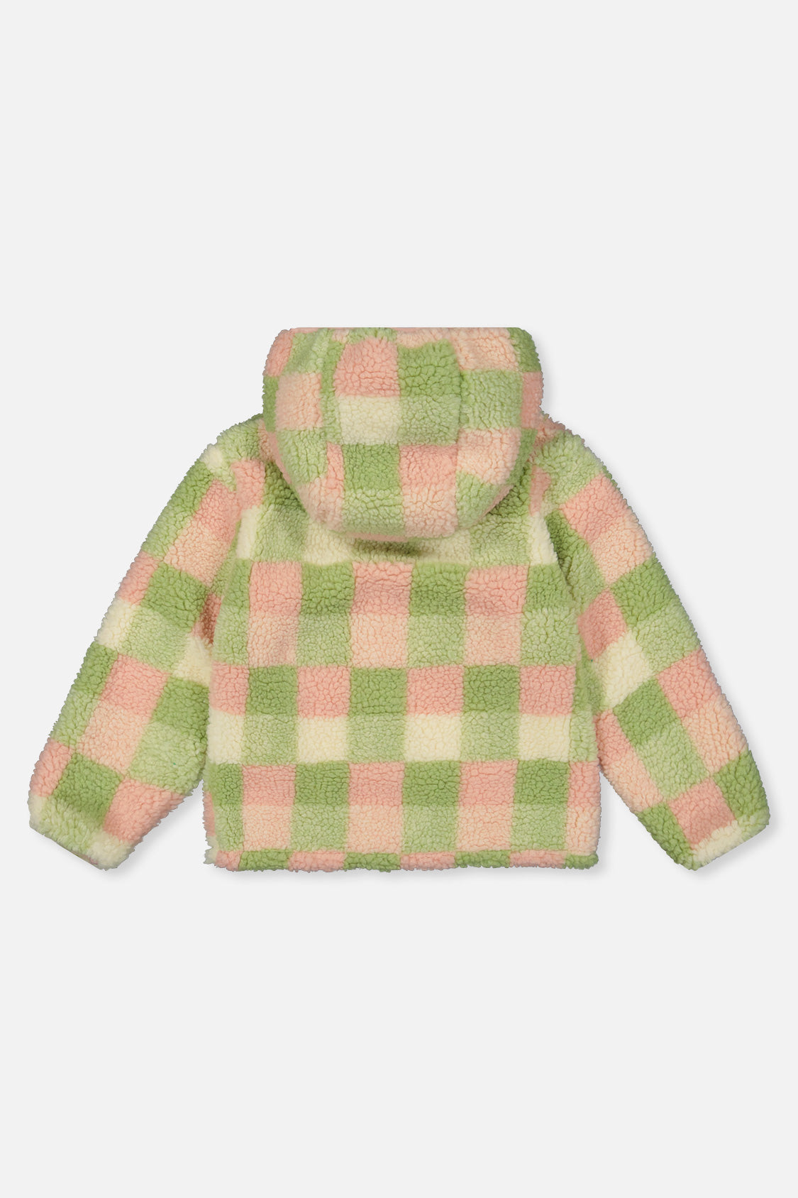 Baby Reversible Mid-Season Jacket Pale Dusty Pink - Image 4